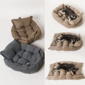 Multifunction Pet Large Dog Beds Soft Warm Cat Bed Cushion  Small Dog Bed Chihuahua Husky Pet Sofa Beds For Dogs Cats