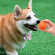 Load image into Gallery viewer, 5/6/7/8cm Dog Ball Pet Dog Toy Indestructible Chew Toys Ball with String Interactive Toys for Large Dog Puppy Bouncy Rubber Ball