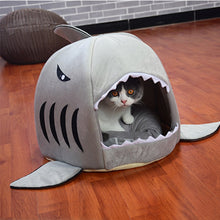 Load image into Gallery viewer, Shark Dog Bed Pet Cat Bed Shark Cats Beds House For Large Medium Small Dogs Pet Beds Puppy Kennel Pet Shop Chihuahua Pets House