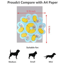 Load image into Gallery viewer, Dog Puzzle Toys Increase IQ Interactive dog toys Interesting not boring Puppy Treat Dispenser For Small Medium Dog Pet supplies