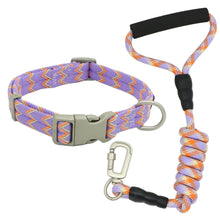 Load image into Gallery viewer, Nylon Dog Collars Leashes Adjustable Dog Rock Climbing Dogs Collar for Small Medium Large Pet Collars Leashes Set  S-XL